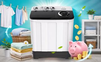 Hisense lavadora doble tina con hasta 18% de descuento en Amazon México; ahorra dinero de tu bolsillo