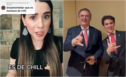 ¿Qué es "De Chill", la nueva tendencia en TikTok a la que se sumó Ebrard?
