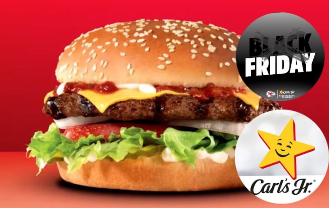 Conoce la promoción por el Black Friday que tendrá Carl's Junior. Foto: Carl's Junior