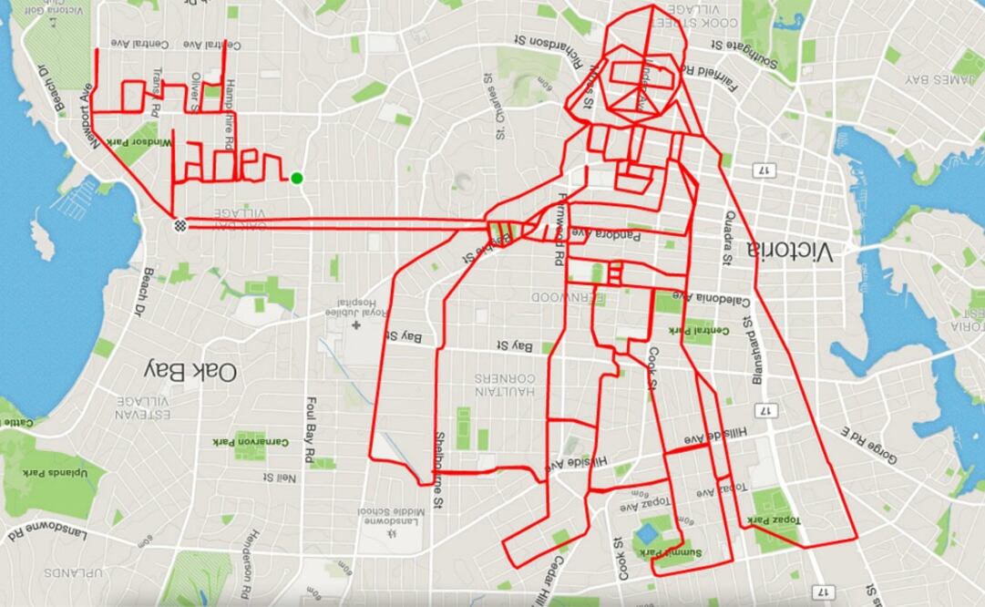 Desde Darth Vader hasta la ciudad de Río de Janeiro, son algunos de los 70 dibujos que Stephen ha creado. (Foto: Cortesía Stava.com) 