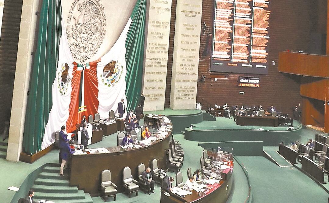 La Cámara Baja podría discutir la reforma esta semana. Foto: ARCHIVO EL UNIVERSAL