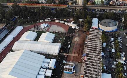 Caravana migrante del estadio "Palillo" será reubicada a Casa del Peregrino