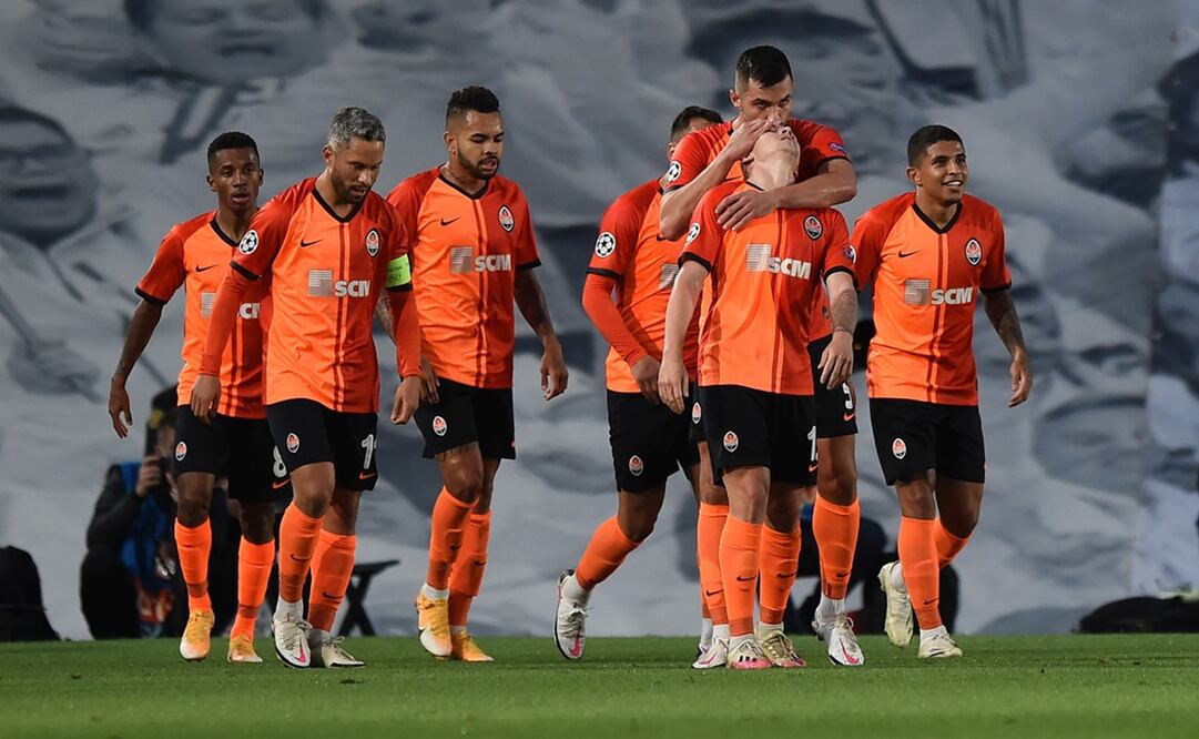 Shakhtar Donetsk en un partido de UEFA Champions League - FOTO: Especial
