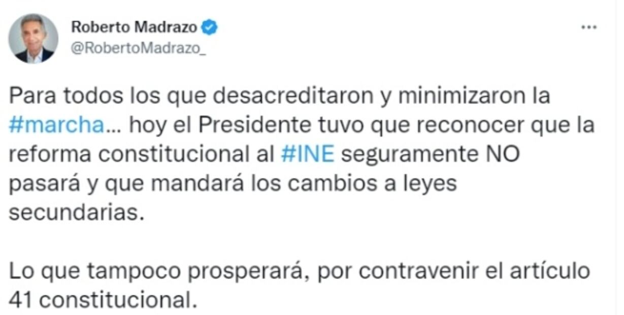 Roberto Madrazo manda mensaje a Monreal, Manuel Velasco y “Alito” porque AMLO “no escucha”