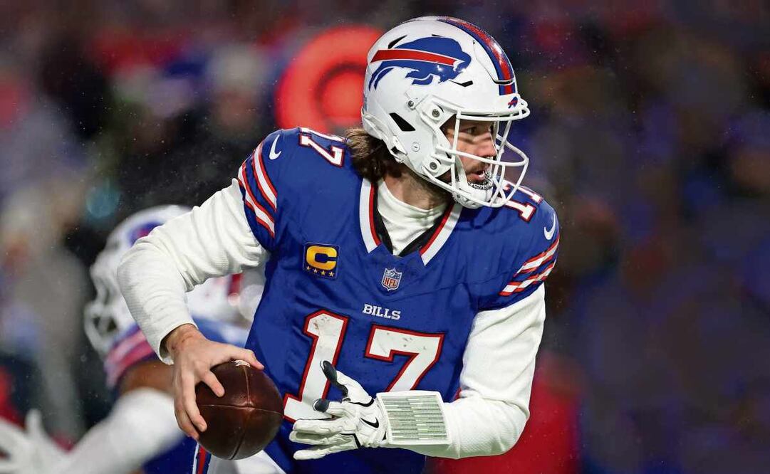 Josh Allen desea romper con el dominio de Chiefs. Foto: Al Bello / AFP