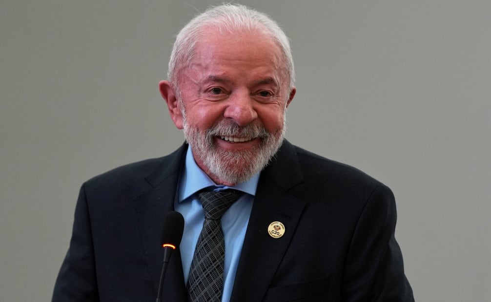 El presidente brasileño Luiz Inácio Lula da Silva en la cumbre del G20 en Johannesburgo, Sudáfrica, el 23 de noviembre del 2025. Foto: AP