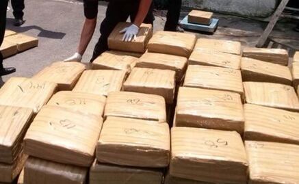 EU decomisa cocaína con valor de 186 millones de dólares