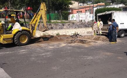 Prevén que socavón en Aragón quede reparado el jueves