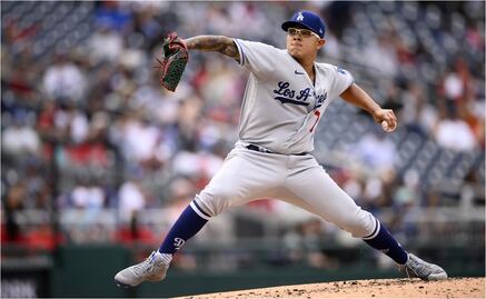 Julio Urías tiene gran actuación, pero los Dodgers pierden contra los Nationals