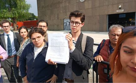 Jóvenes quedan sin respuesta en San Lázaro, tras exigir transparencia en elección judicial