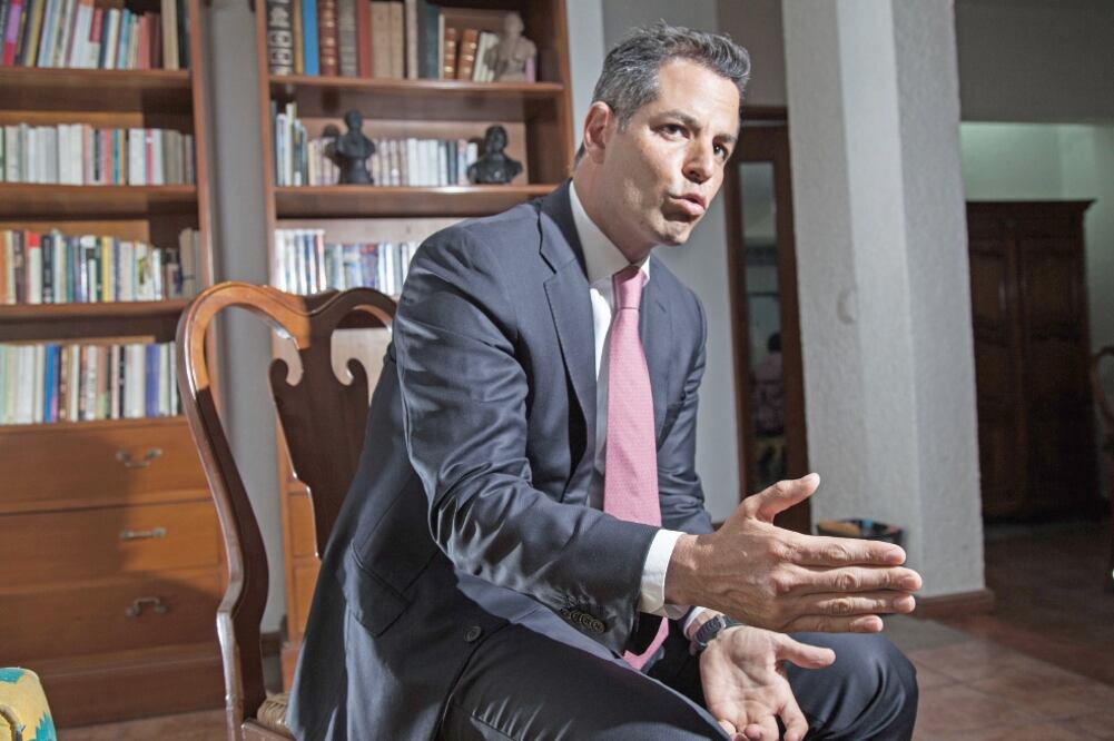 Alejandro Murat Hinojosa, Candidato del PRI-Panal-PVEM a la gubernatura de Oaxaca (GERMÁN ESPINOSA. EL UNIVERSAL)