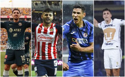 ¿Cuál es el escenario de América, Chivas, Cruz Azul y Pumas en la Jornada 17?