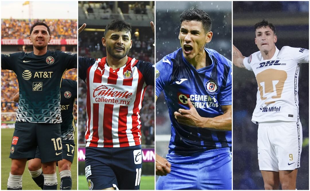 ¿Cuál es el escenario de América, Chivas, Cruz Azul y Pumas en la Jornada 17? / FOTO: ESPECIAL