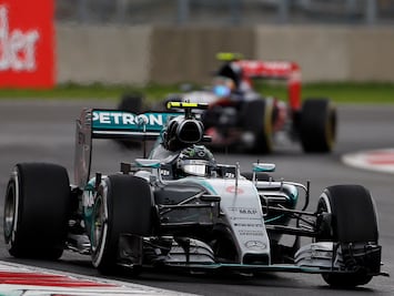 Rosberg termina con el mejor tiempo en la P3