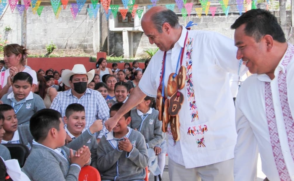 Natividad Castrejón, secretario de Educación de Hidalgo. Foto: Especial