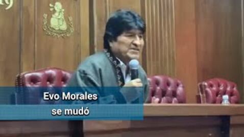 Evo Morales pide ayuda a mexicanos para mantenerse