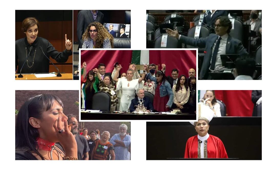 Legisladores, se insultan, exhiben y reclaman con groserías durante sesiones en el Congreso. Foto: Archivo EL UNIVERSAL