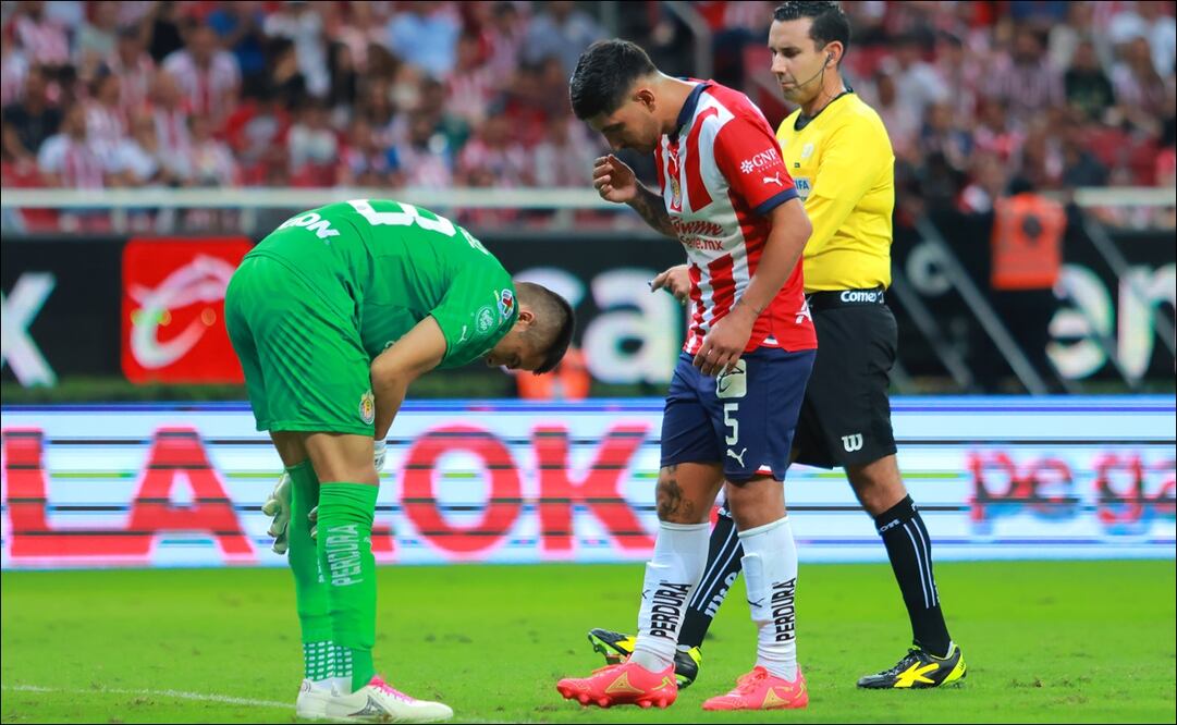 Miguel Jiménez salvó a las Chivas de la derrota ante Pachuca - Foto: Imago7