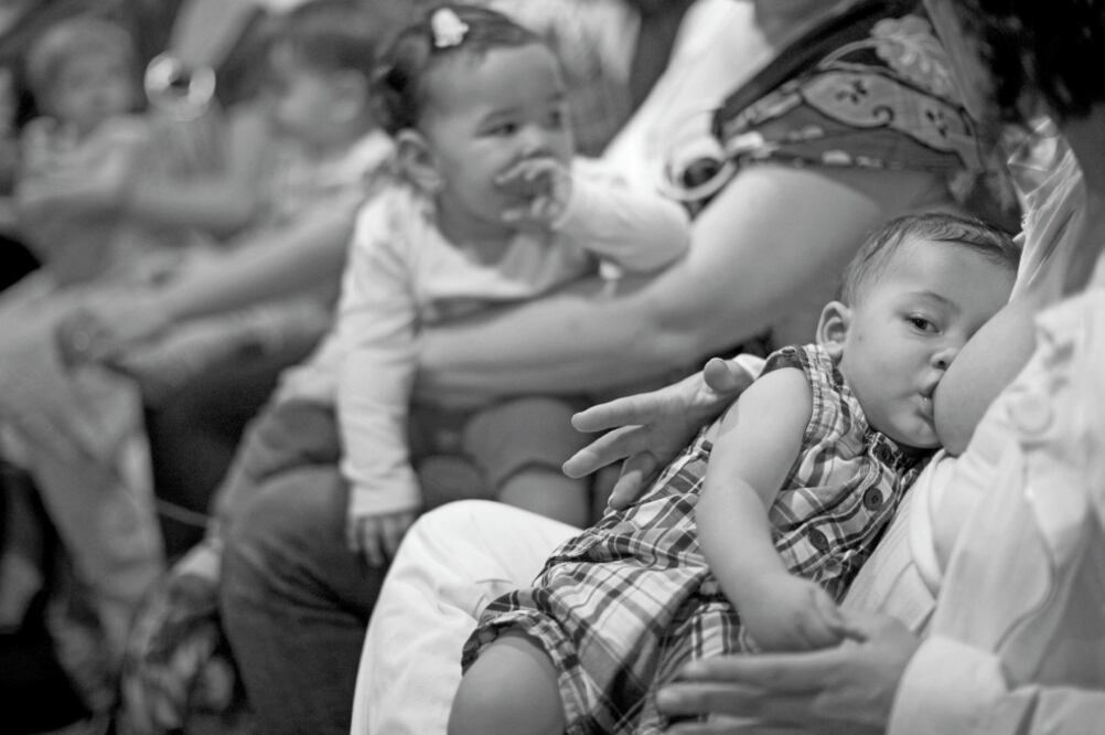 Autoridades del Fondo de las Naciones Unidas para la Infancia aseguran que en México ocho de cada 10 niños son privados de los beneficios que aporta la leche materna (ARCHIVO EL UNIVERSAL)