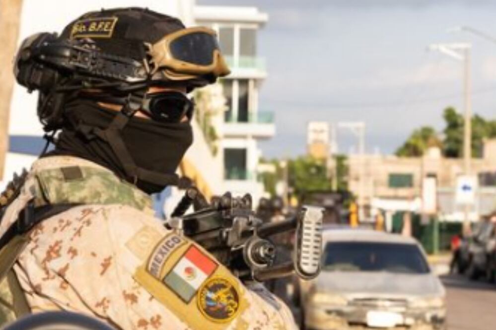 Gobierno Federal presenta informe de resultados contra el crimen organizado en Sinaloa. Foto: Producción El Universal Puebla