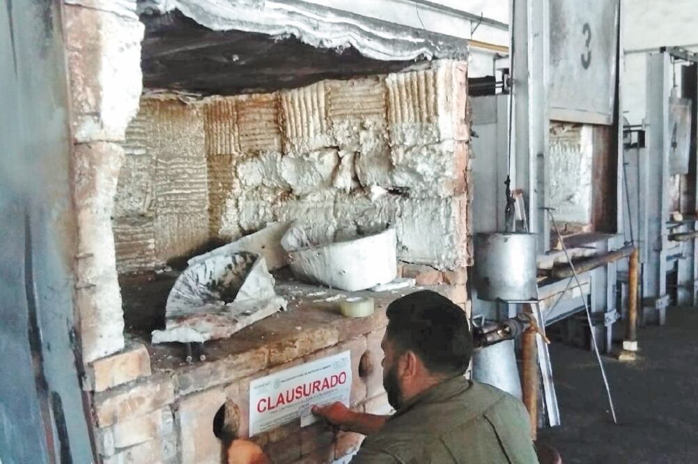 Irregularidad. La Profepa constató que la empresa no acreditó contar con licencia de funcionamiento. Foto/DAVID CARRIZALES. EL UNIVERSAL