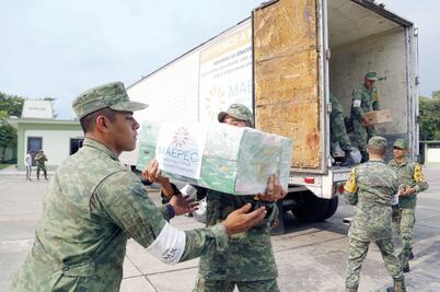 Llega a Morelos ayuda enviada por MAEPEC