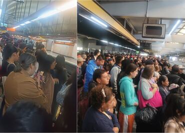 Metro CDMX: Aglomeraciones y retrasos; usuarios reportan caos en varias Líneas