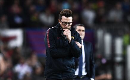 Árbitro benefició al Barcelona: DT de la Roma