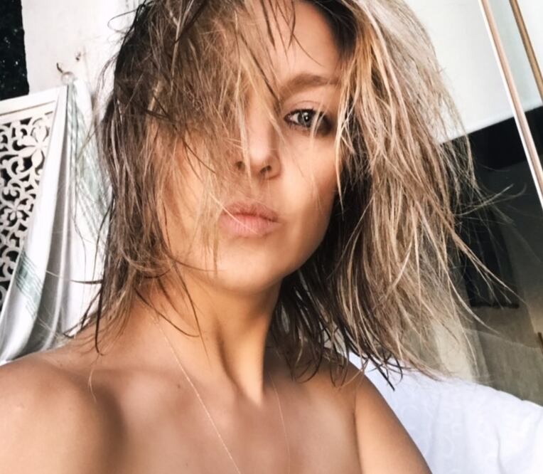 Con sexy foto, la guapa cantante lució espectacular           Foto: Instagram