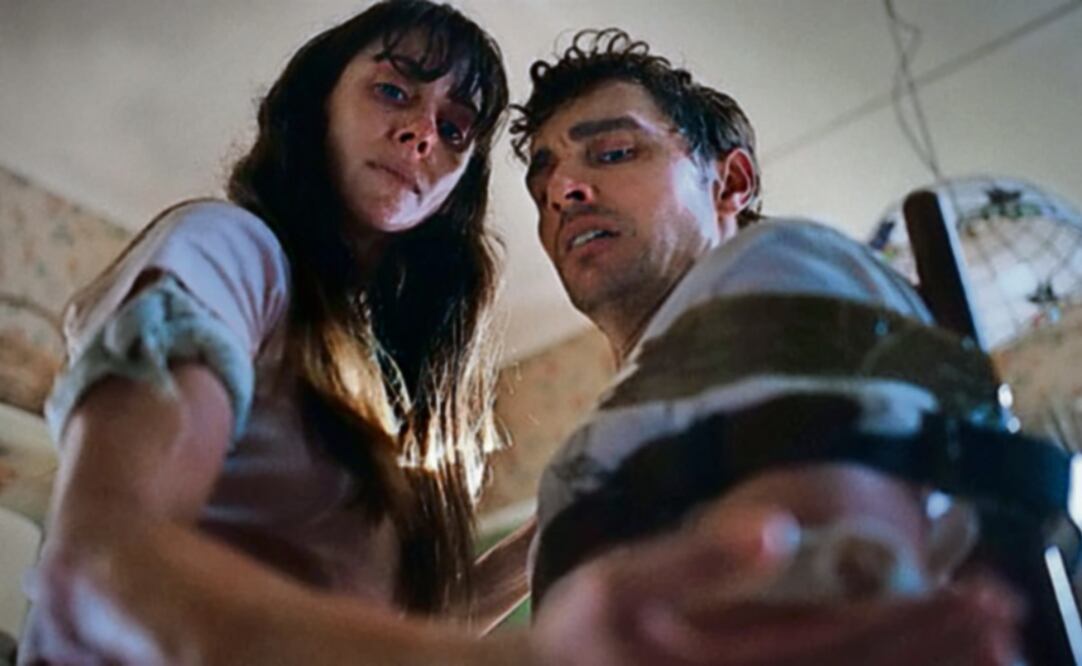 Alison Brie y Dave Franco, pareja en la vida real, interpretan a Millie y Tim, respectivamente, una pareja que se muda a una casa embrujada. Foto: Diamond Films