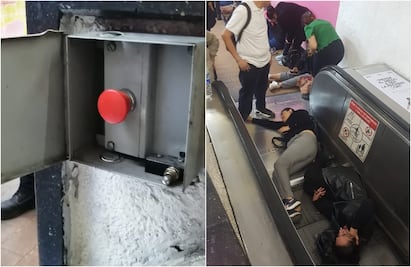 Escaleras de Polanco en Línea 7 no fallaron, presuntamente fue acción "deliberada": Metro 