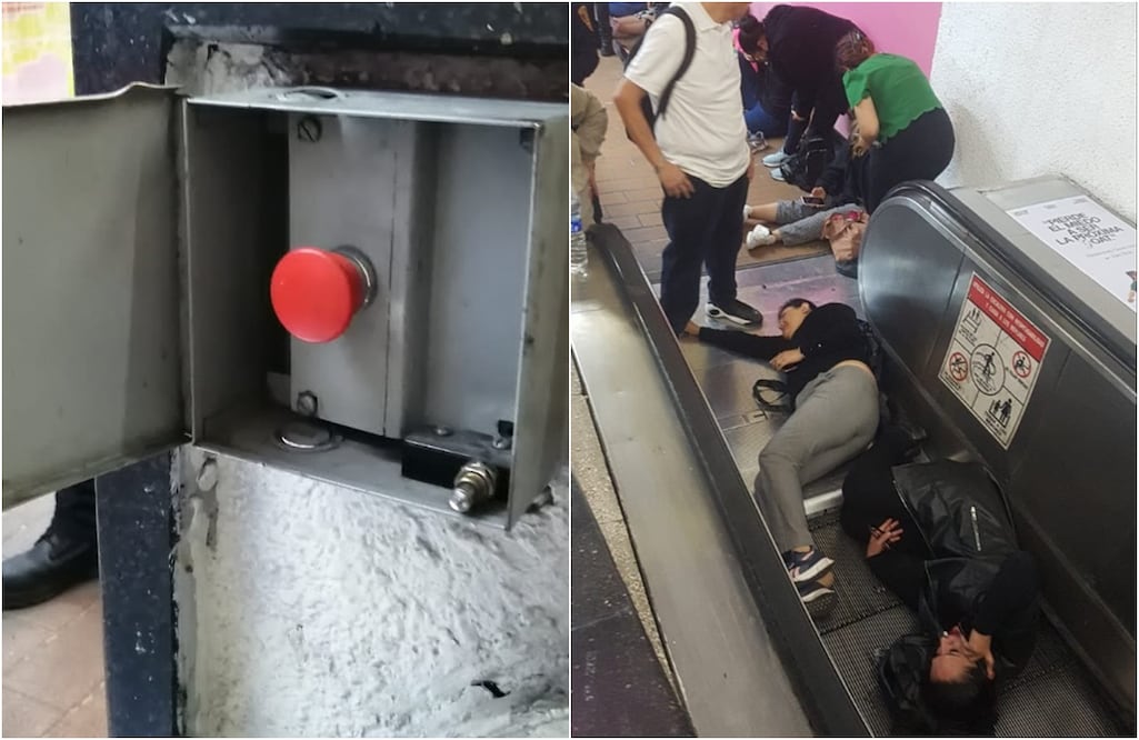 Revisan escaleras de Polanco. FOTO: Especial/ EL UNIVERSAL/