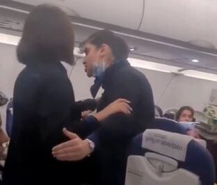 "No soy tu sirvienta". Discusión de azafata con pasajero en vuelo a Delhi se hace viral