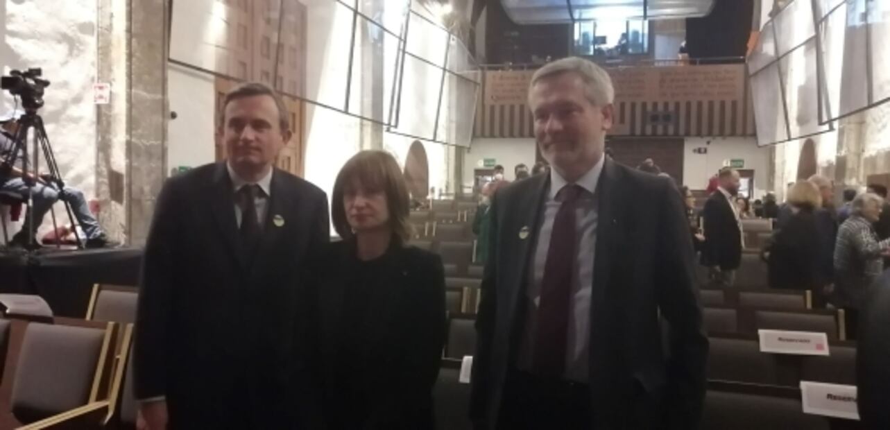 “Restauremos la justicia para Ucrania y el mundo”: embajadora Oksana Dramarétska