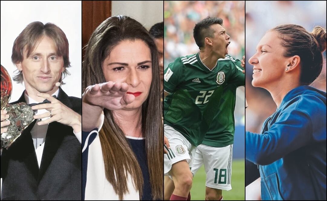 Miguel Herrera, Alexa Moreno, Antoine Griezmann y Lewis Hamilton son cuatro de los 20 nominados. Foto: Especial.