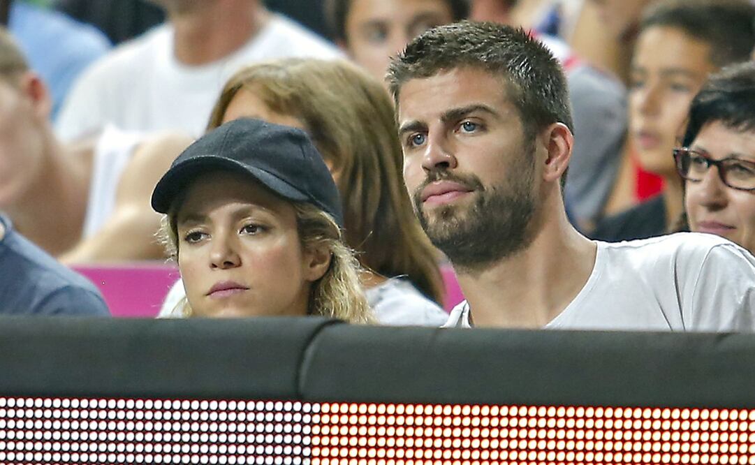 Gerard Piqué y Shakira en un partido de basquetbol - FOTO: Imago7