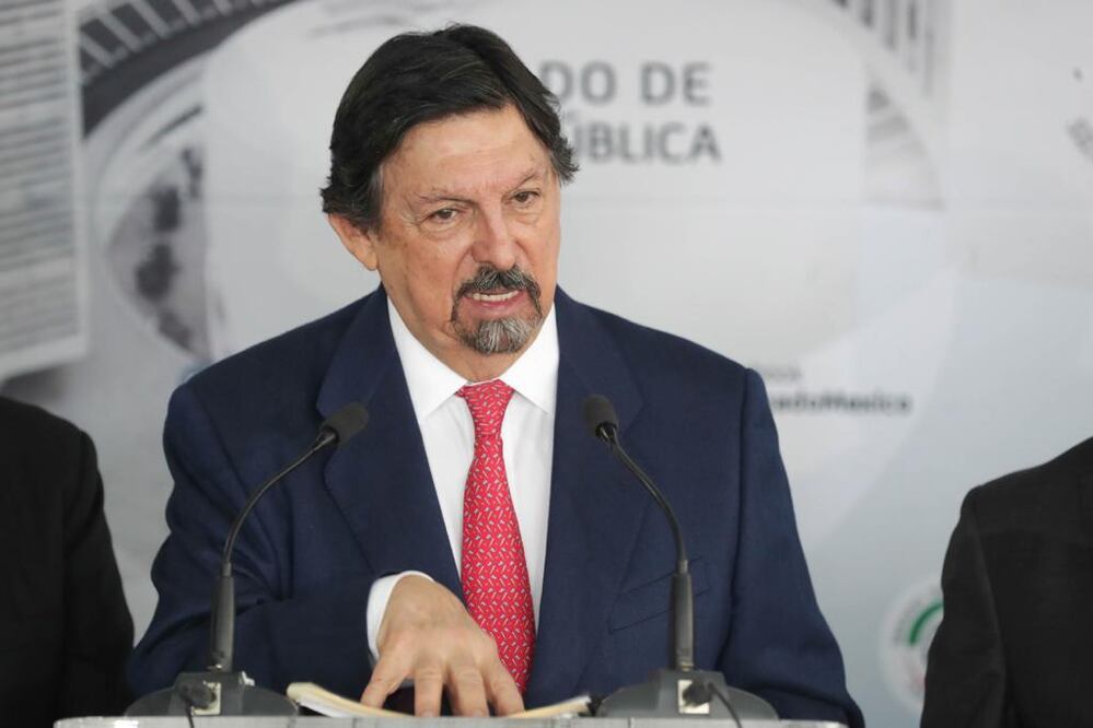 El senador Napoleón Gómez Urrutia. Foto: cortesía