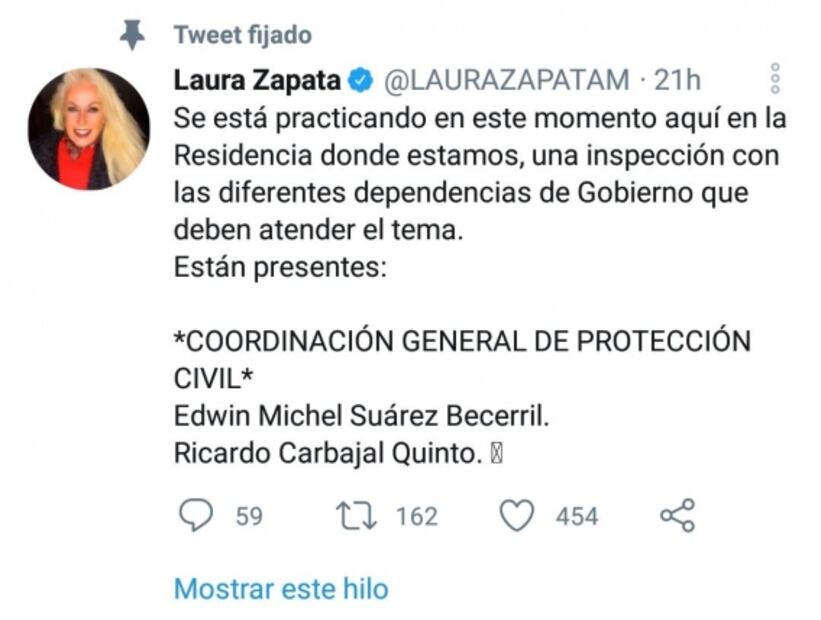 Clausuran asilo donde se encuentra abuela de Laura Zapata; actriz denuncia amenazas