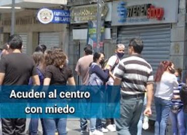 Aumenta tránsito peatonal en el primer cuadro de la ciudad