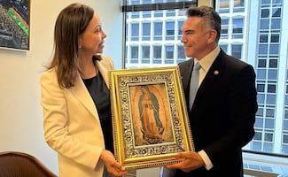 Alito Moreno se reúne con María Corina Machado en EU; valoramos tu lucha frente a los embates de la narcodictadura, dice