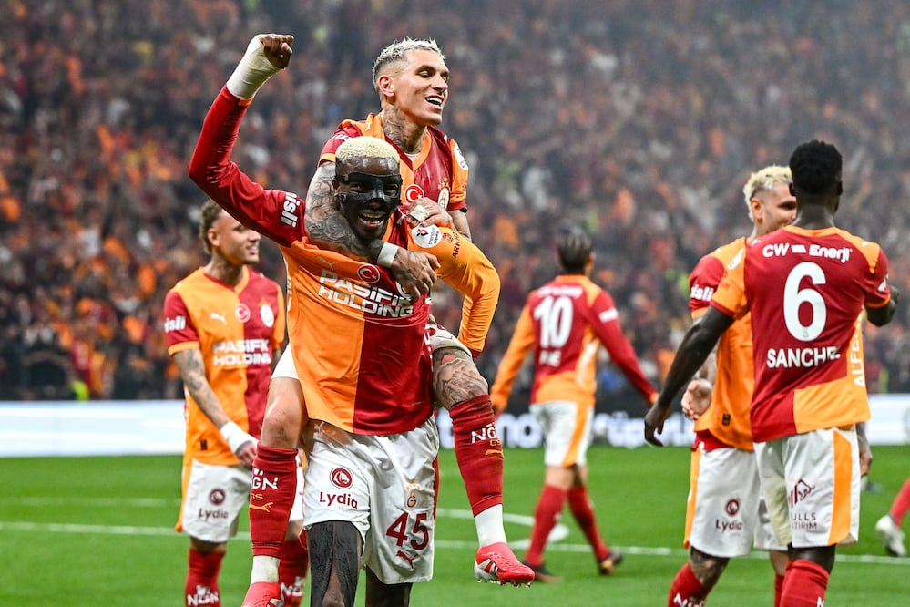 Galatasaray acaricia el bicampeonato ante Fenerbahçe  - Foto: AFP