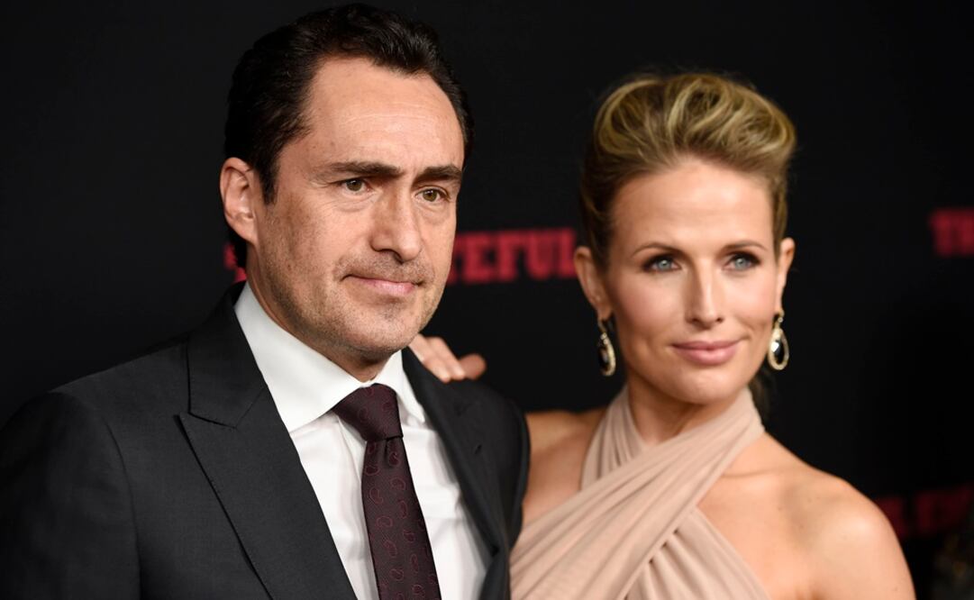 Demian Bichir y Stefanie Sherk. Foto: Archivo