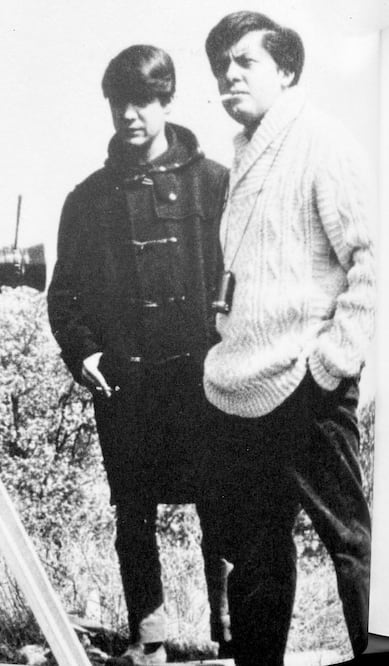 Fotogramas de Tajimara, cuento de Juan García Ponce que fue llevado al cine por Juan José Gurrola, en 1965, como parte de la cinta Los bienamados Foto: Del Libro "Tajimara" (Guión)