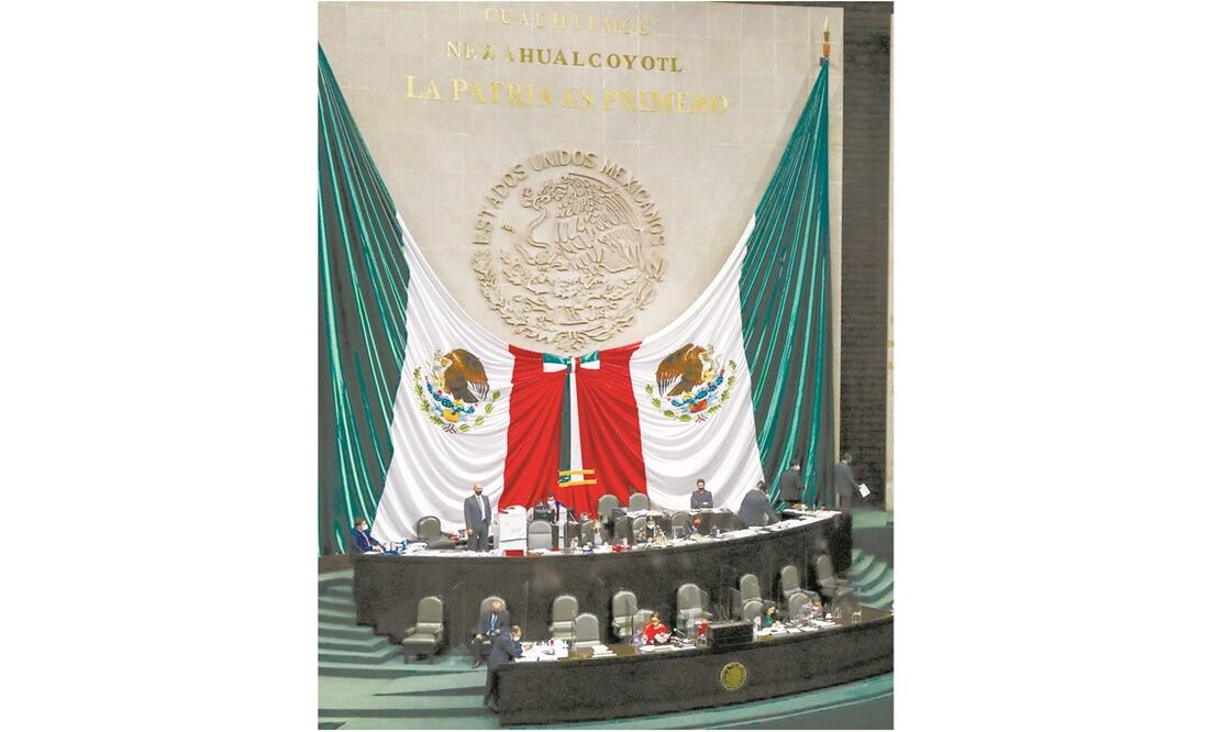 Con 463 votos a favor y uno en contra se logró la reforma. Foto: ARCHIVO EL UNIVERSAL