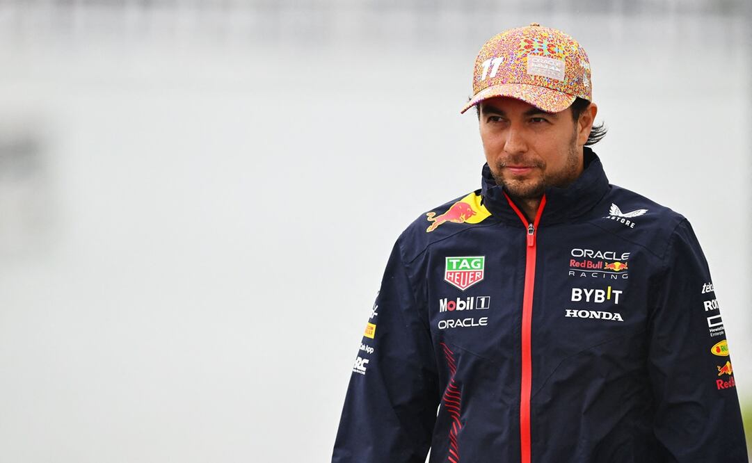 Sergio Pérez durante las actividades del Gran Premio de Canadá - Foto: AFP