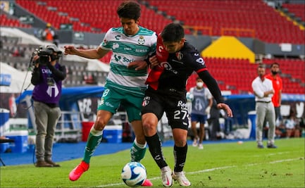 Atlas rescata el empate ante Santos en el Jalisco