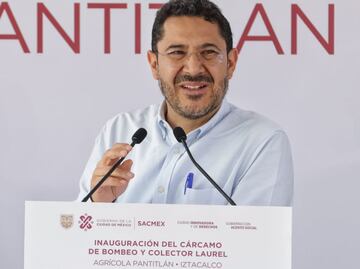 Martí Batres inaugura Cárcamo de Bombeo y Colector Laurel para evitar inundaciones en Iztacalco