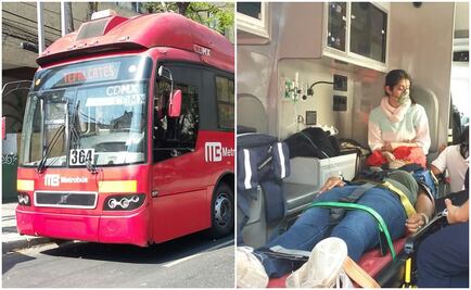Choque de Metrobús de L2 deja 7 lesionados