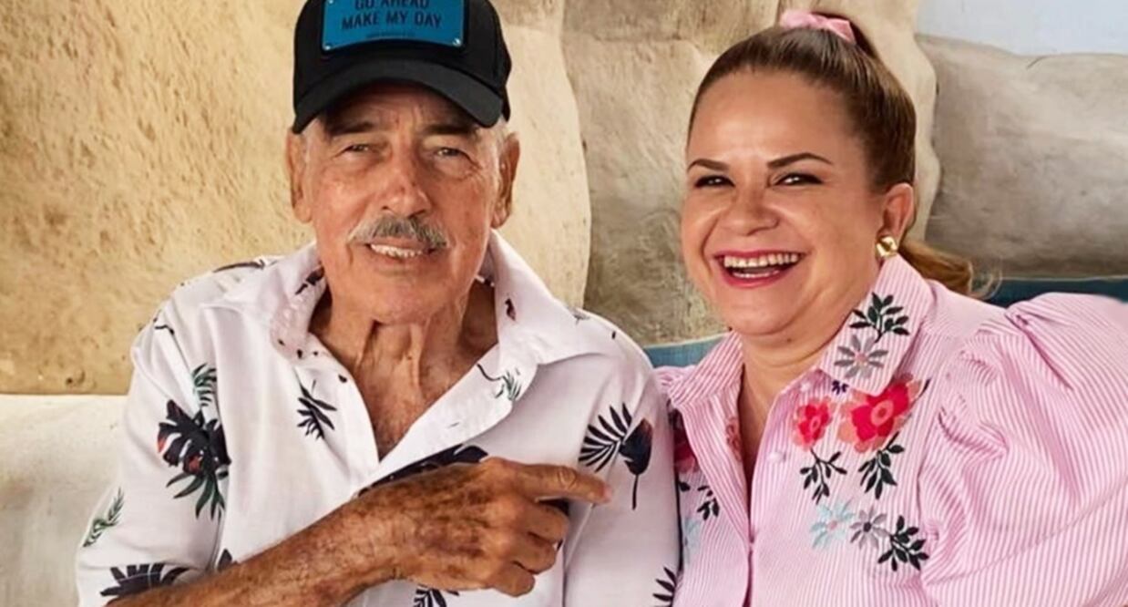 Andrés García y Margarita Portillo tuvieron una relación de más de 20 años.
Foto: Instagram