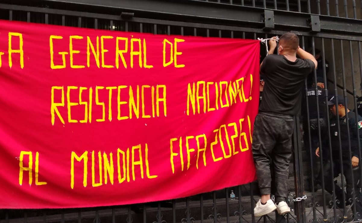 CNTE amaga con llevar su protesta al Estadio Ciudad de México en el día 17 de paro